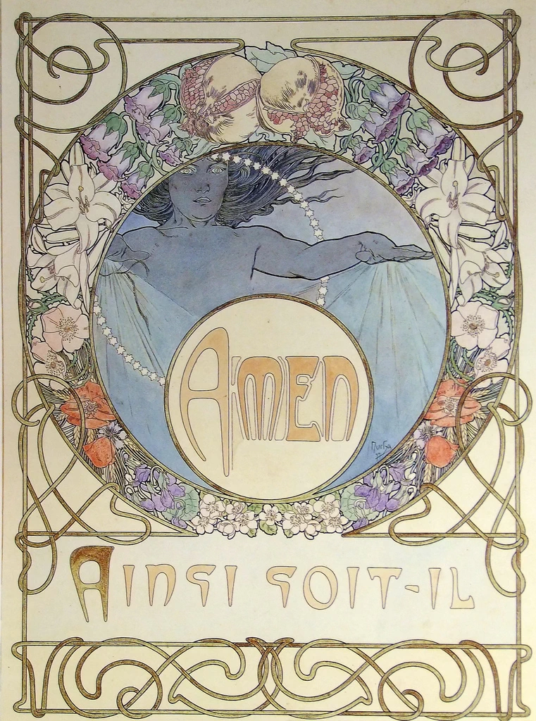 Alfons Mucha - Le Pater